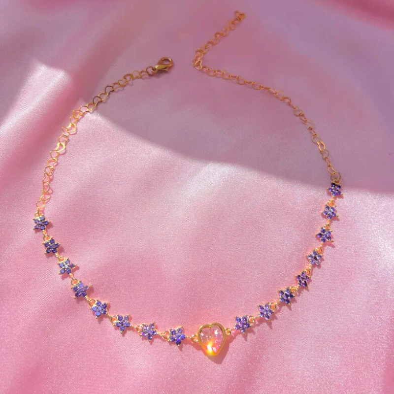 Blossom Heart Choker